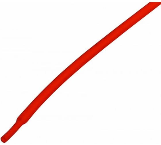 Термоусадочная трубка Nord-Yada 5,0 мм/2,5 мм длина 1м красная 5 шт 905426