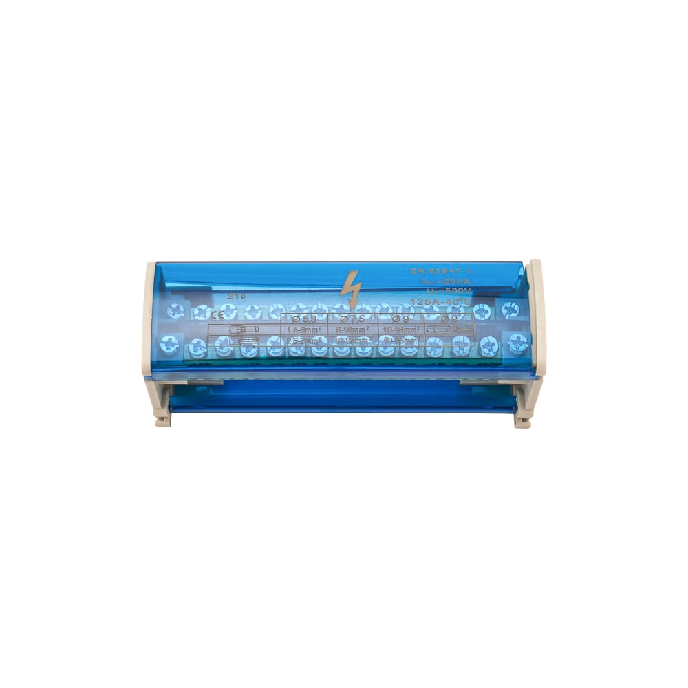 Шина на DIN-рейку в корпусе кросс-модуль REXANT 2x15 11-2302-15 ...