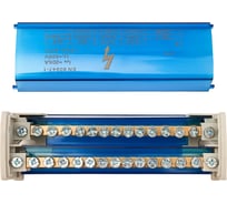 Шина на DIN-рейку в корпусе кросс-модуль REXANT 2x15 11-2302-15