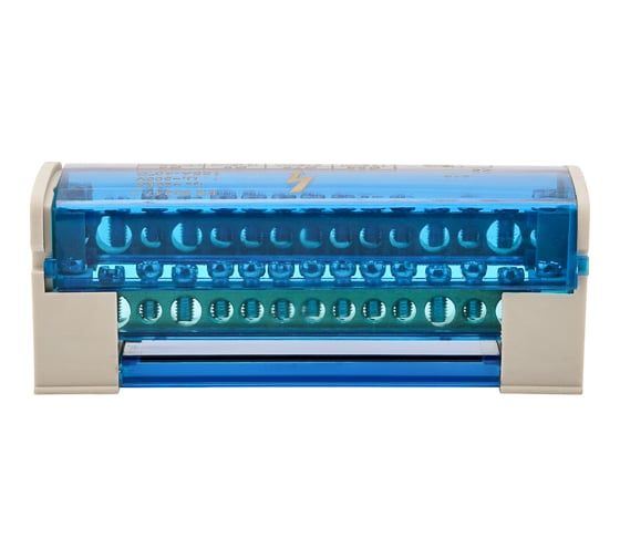 Шина на DIN-рейку в корпусе кросс-модуль REXANT 2x15 11-2302-15