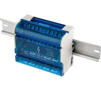 Шина на DIN-рейку в корпусе кросс-модуль REXANT 4x11 11-2304-11