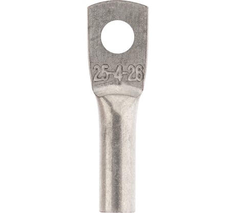 Медный луженый наконечник REXANT ТМЛ 2,5–4–2,6 (2,5мм2 - d 4мм), ГОСТ 7386-80, 10 шт. 07-5300-3