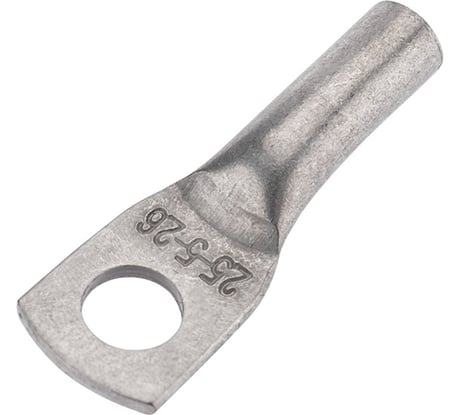 Наконечник REXANT ТМЛ 2,5–5–2,6 (2,5мм2 - d 5мм) ГОСТ 7386-80 уп.100 шт 07-5301-5