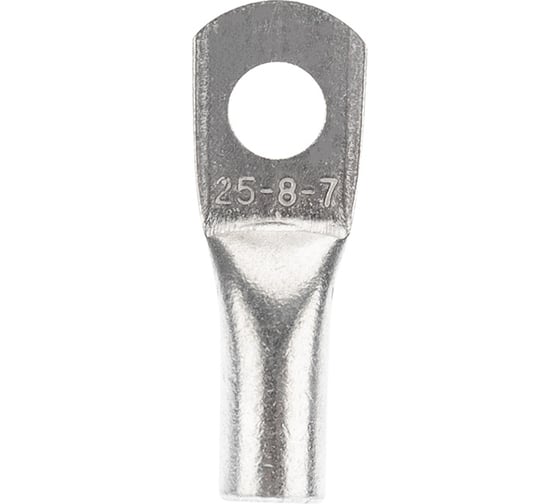 Наконечник REXANT ТМЛ 25–8–8 (25мм2 - d 8мм) ГОСТ 7386-80 уп.100 шт 07-5314-5