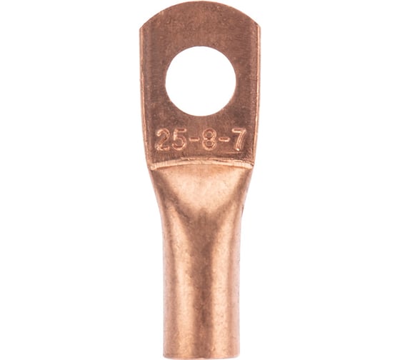 Наконечник REXANT ТМ 25-10-8 (25мм2 - d 10мм) уп.100 шт 07-5315-3