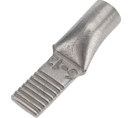 Штифтовой медный луженый наконечник REXANT НШМЛ 6-5,5x12 (6 мм2 - d 5,5мм) уп.50 шт 07-8460