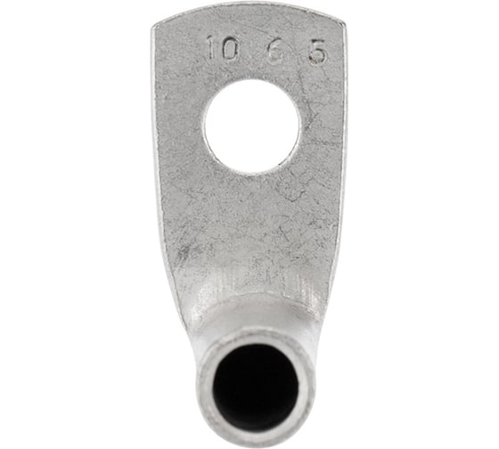 Медный луженый наконечник REXANT ТМЛ, угловой (90 градусов), 10-6-5, 100 шт. 07-4130
