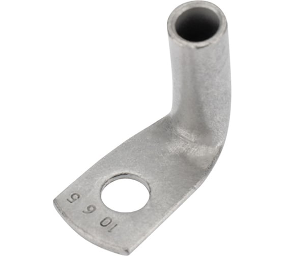 Медный луженый наконечник REXANT ТМЛ, угловой (90 градусов), 10-6-5, 100 шт. 07-4130