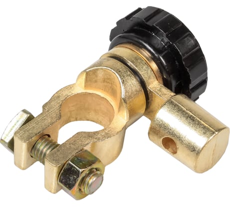 Клемма АКБ StartVOLT цинк, с выключателем массы и боковым выводом SBT 031