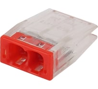 Клемма ЭРА СМК NO-224-34 компактная, с пастой, серия 242, 2 отверстия, 0.5-2.5 мм, упаковка 100 штук Б0043952