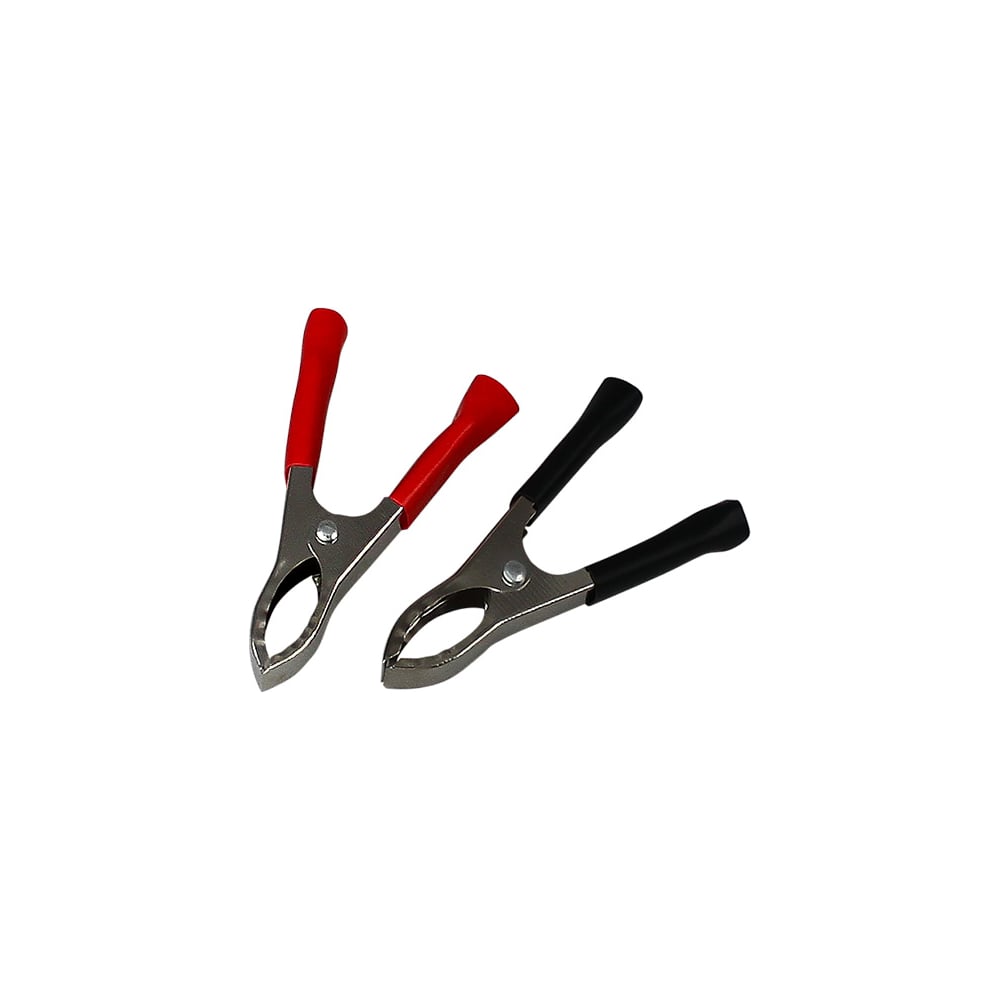 Зажим крокодил REXANT длина 75 мм, ток 30A, 2 шт 16-0015-9 - выгодная ...