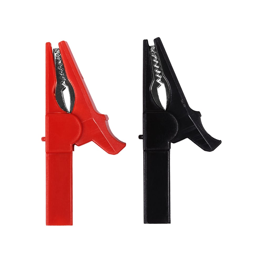 Зажим крокодил для тестера REXANT 15 А 53 мм гнездо banana 2 шт 16-0033 ...