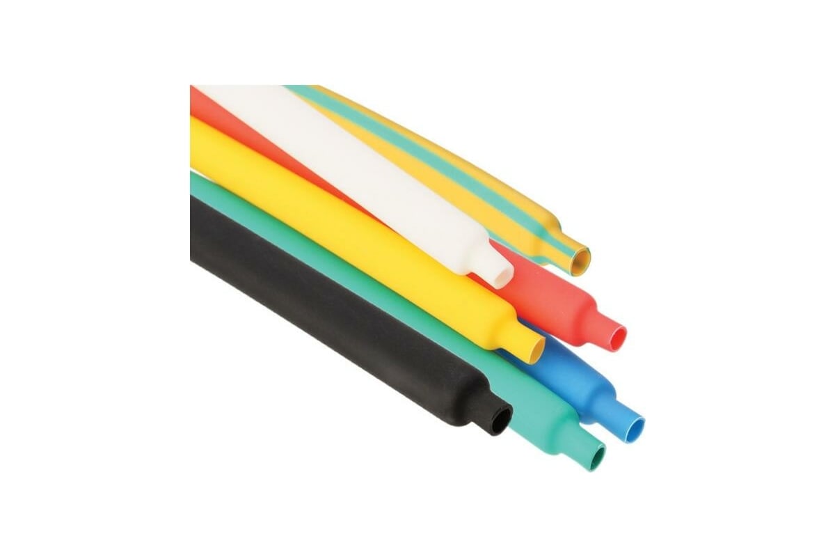 Термоусаживаемая трубка HLT 2,1 ТУТ набор: 7 цветов по 3шт. 100мм ...