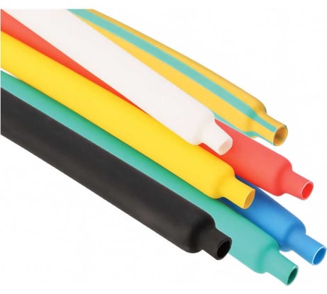 Термоусаживаемая трубка HLT 12,6 ТУТ набор: 7 цветов по 3шт. 100мм. упаковка 21шт. 084-15-155 4630076444833