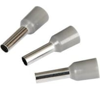 Наконечник-гильза HLT Ншви 4 мм2 с изолированным фланцем серый Е4009 упаковка 100 шт 084-04-26,084-04-026 4670042794135