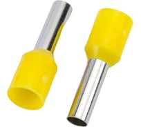 Наконечник-гильза HLT Ншви 6 мм2 с изолированным фланцем желтый Е6012 уп 100 шт 084-04-27,084-04-027 4670042794166