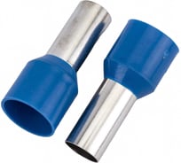 Наконечник-гильза HLT Ншви 16 мм2 с изолированным фланцем синий Е1612 упаковка 100 шт 084-04-30,084-04-030 4670042794197