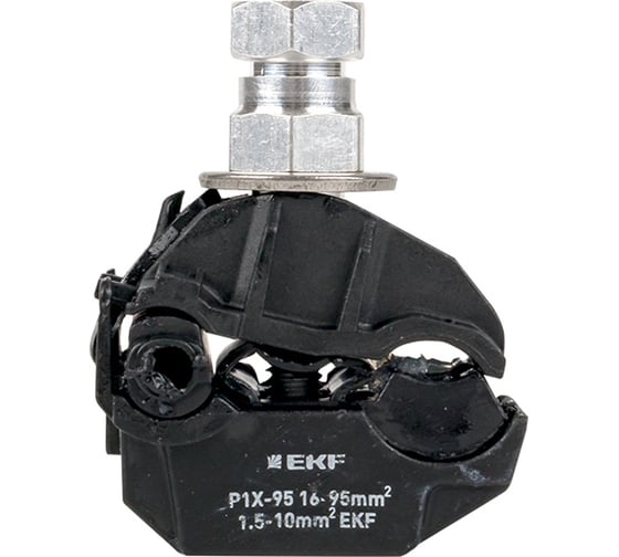 Прокалывающий ответвительный зажим EKF P1X-95 16-95 мм2, 1,5-10 мм2 инд.упак. PROxima p-1x-95-r
