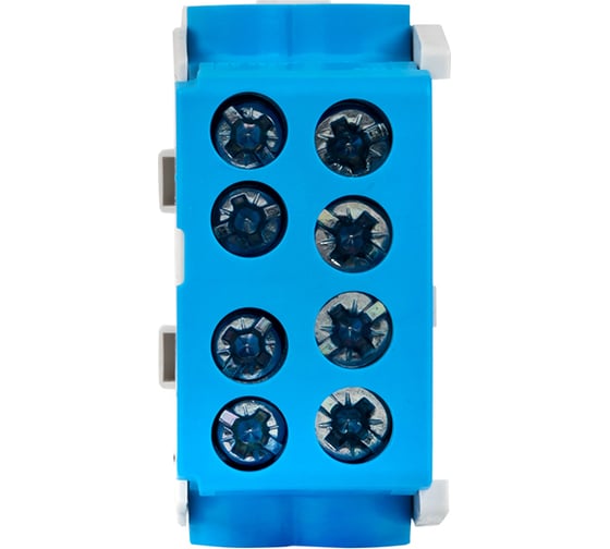 Распределительная клемма EKF КСР с двойным винтом 2x35/2x25 синяя PROxima ksr-2.35-2.25-blue