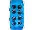 Распределительная клемма EKF КСР с двойным винтом 2x35/2x25 синяя PROxima ksr-2.35-2.25-blue 2