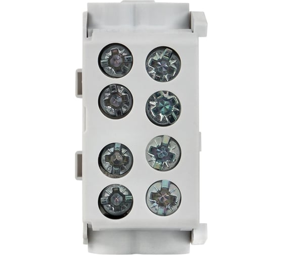 Распределительная клемма EKF КСР с двойным винтом 2x35/2x25 серая PROxima ksr-2.35-2.25-grey