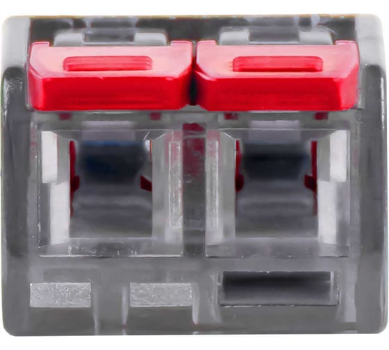Клемма EKF СМК 221-412 2 отверстия 0.2-4.0 мм2 блистер (5шт.) PROxima plc-smk-221-412b