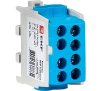 Распределительная клемма EKF КСР с двойным винтом 2x25/2x16 синяя PROxima ksr-2.25-2.16-blue