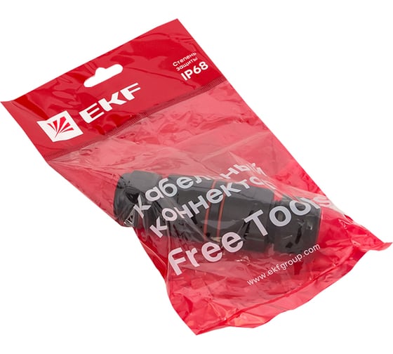 Кабельный коннектор EKF I-образный (СМК 5PIN) IP68 FreeTools PROxima cct2-smk5