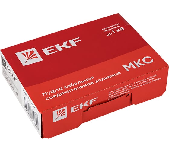 Соединительная заливная муфта EKF МКС 1,5-6 мм2 PROxima mks-2