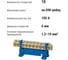 Нулевая шина TDM ELECTRIC N, с изолятором, на DIN-рейку, 6x9мм, стойка малая, 10 групп SQ0801-0013 5