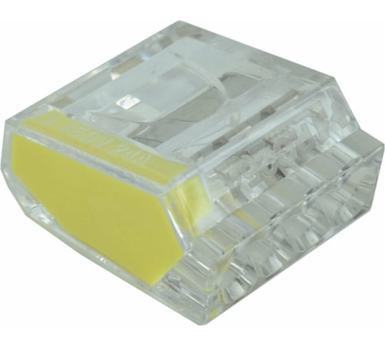 Компактная 4-х проводная клемма iTOK БК04 (TYP018), Полиамид, 1,0-2,5мм, 24А, 450В, 20шт i-BK04-4-24-450-20