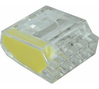 Компактная 4-х проводная клемма iTOK БК04 (TYP018), Полиамид, 1,0-2,5мм, 24А, 450В, 6 шт i-BK04-4-24-450-6
