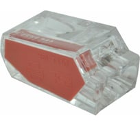 Компактная 2-х проводная клемма iTOK БК02 (TYP017), Полиамид, 1,0-2,5мм, 24А, 450В, 6 шт i-BK02-2-24-450-6