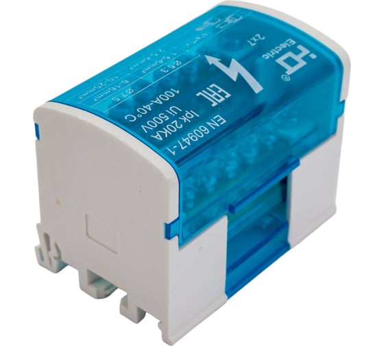 Шина на DIN-рейку в корпусе кросс-модуль HLT 2x7 L+PEN 081-06-01/081-06-001 4670042790229