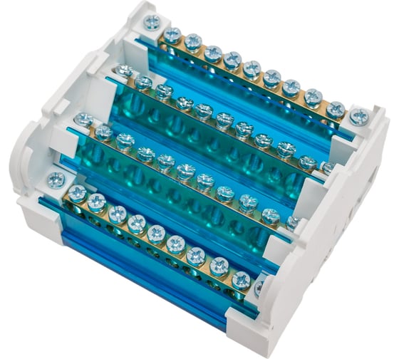 Шина на DIN-рейку в корпусе кросс-модуль HLT 4x11 3L+PEN 081-06-05/081-06-005 4670042790267