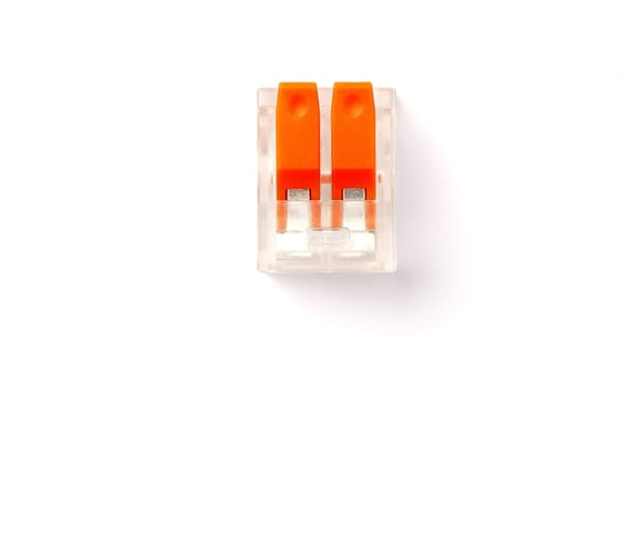 Универсальная 2-х проводная клемма ELECTROVOLT 221-412 50 штук/упаковка EV-Y221-412_50