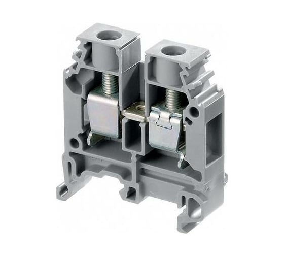 Клемма ABB M6/8 винт 6мм.кв., серая 1SNA115118R1100