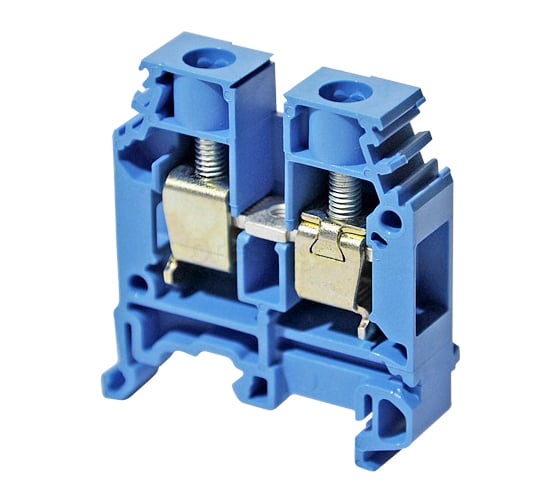Клемма ABB M6/8.N винт 6мм.кв., синяя 1SNA125118R1300