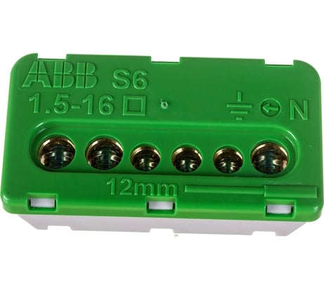 Винтовой клеммник ABB PE3x16-3x25мм PEK/S06 1SPE007715F0741