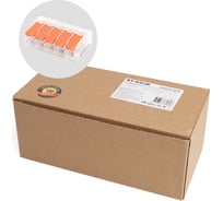 Универсальная компактная 5-проводная клемма STEKKER LD221-615 50шт в упак, 39865