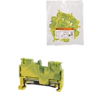 Безвинтовой клеммный зажим TDM ELECTRIC ЗКБ PEN быстрого зажима, 1.5 кв. мм (Ph-C PT 1,5/S-PE) SQ0822-0160