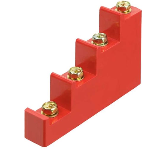 Изолятор TDM ELECTRIC SM Лесенка 300 А, 6 кВ, 4x20 мм, с болтом SQ0807-0063