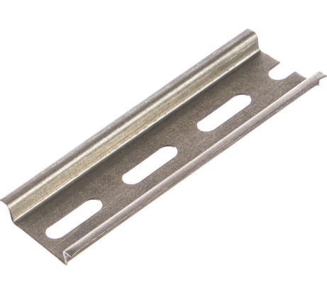 DIN рейка 10см перфорированная IEK YDN10-00100