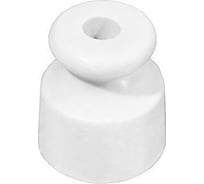 Изолятор ролик  Росдюбель отк/пр белый 100 шт 15-1500