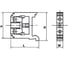 Клеммная колодка IEK ЗНИ-6PEN 6 кв.мм JXB-земля YZN20-006-K52 9720748 4