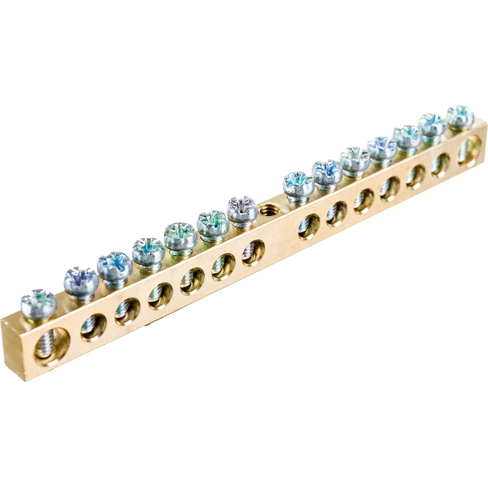 Нулевая шина, 6х9, 14/1 IEK YNN10-14-100 - выгодная цена, отзывы ...