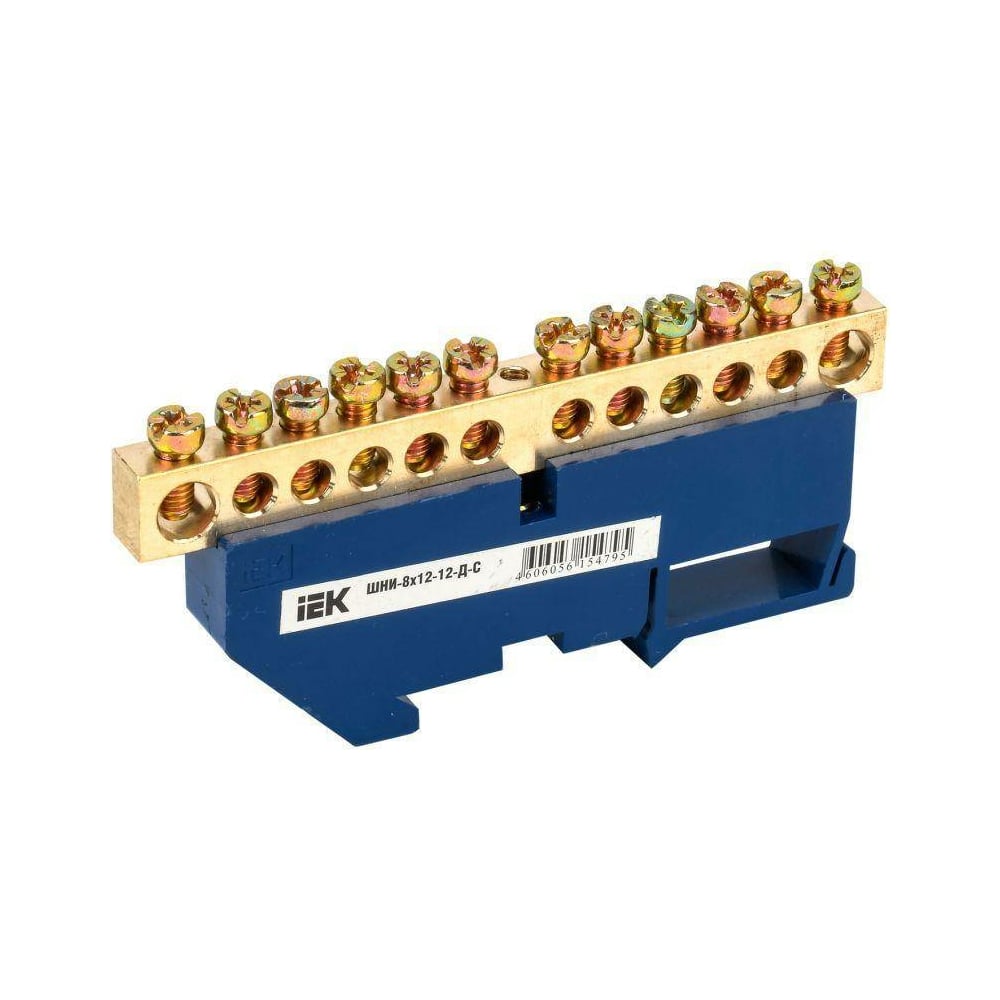 Нулевая шина, 8х12, 12-Д IEK YNN10-812-12D-K07 - выгодная цена, отзывы ...