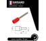 Наконечник-гильза Grisard Electric Е 1,5-08 1,5мм2 с изолированным фланцем красный (100шт) GE (E1508) GRE-014-0032 3
