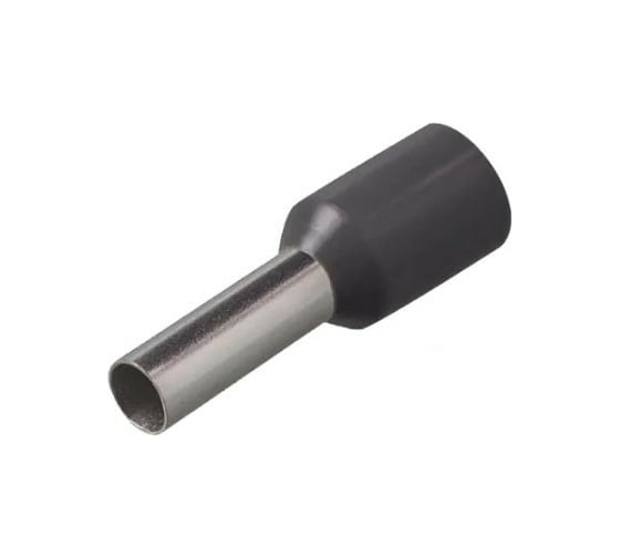 Наконечник-гильза Grisard Electric Е 4,0-09 4мм2 с изолированным фланцем серый (100шт) GE (E4009) GRE-014-0022