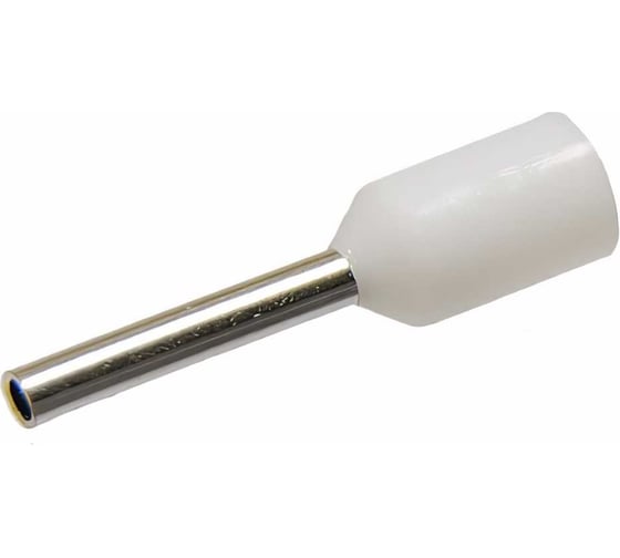 Наконечник-гильза Grisard Electric Е 0,75-08 0,75мм2 с изолированным фланцем оранжевый (100шт) GE (E7508) GRE-014-0030